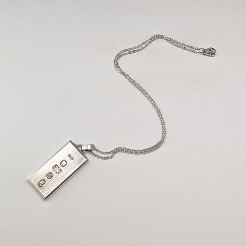 1977 年英國純銀禧年錠吊墜 35 克有項鍊